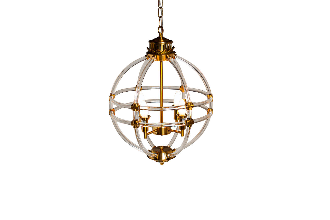 Светильник подвесной винтажный (золото) K2MP-766BR
